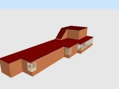 Modern House  Free 3D model purchase
