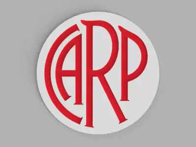 River Plate shield logo 1941 Coaster Free 3D print model