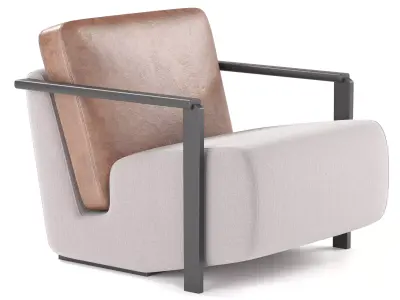 Lounge armchair  Free 3D model