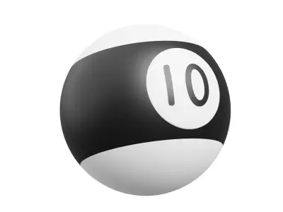Pool Ball 3D model