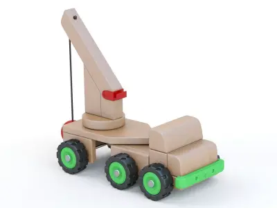 Toy Car Truck Large WALL BEAT MACHINE 3D model