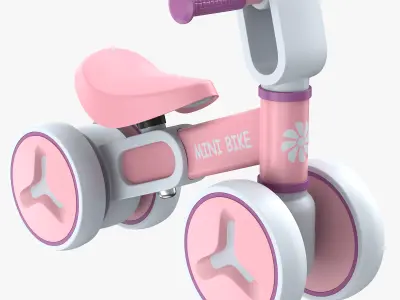Baby Balance Bike 3D model
