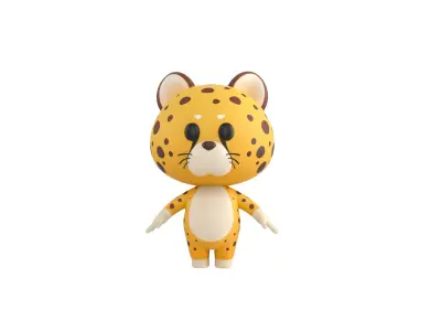 Character208 Cheetah 3D model