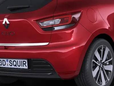 Renault Clio 2017 3D model