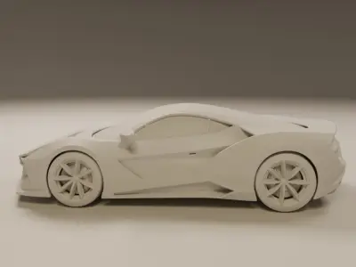 super sports 3D print model