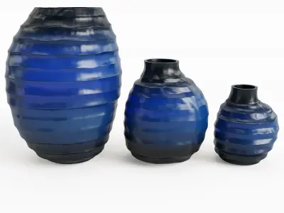 GUAXS Belly set Blue 3D model