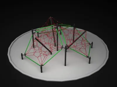 Teenagers Outdoors Toys 3D model