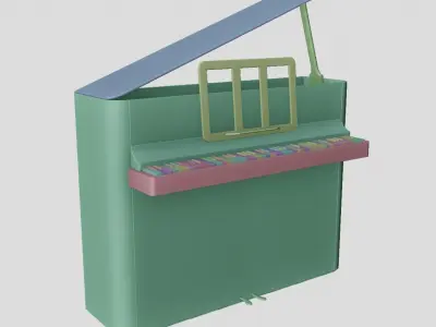 Piano Free 3D model