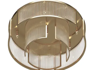 Ceiling light Frame Low-poly 3D model