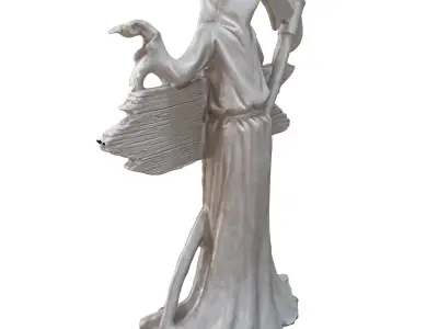 skeleton of death 3D model