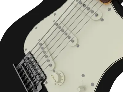Fender Stratocaster Free 3D model