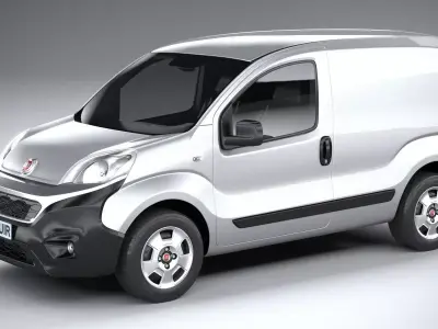 Fiat Fiorino 2017 3D model