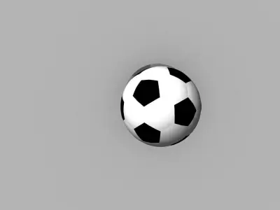 football 3d model soccer ball 3D model