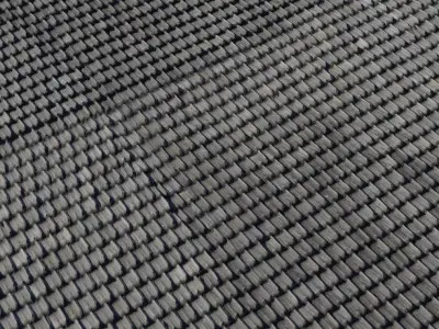 Hex Ridge Roof Shingles Texture