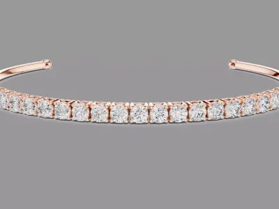 Diamond Bracelet  3D print model