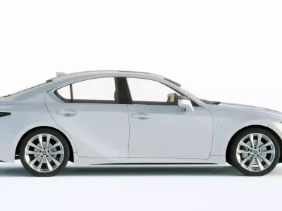 Lexus IS F Sport 2021 3D model
