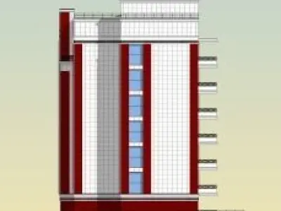  Russian Hotel 3D model