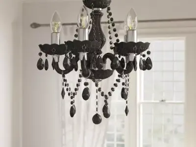   Light Candle Style Chandelier 3D model