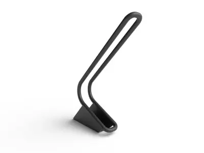 Bike Rack M02 Low-poly 3D model