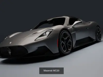 Maserati Supercar Collection  Luxury Italian Car Pack