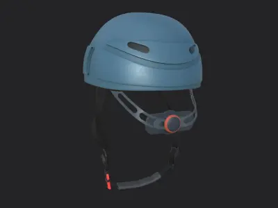 Safety Helmet 3D model 4