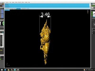 Chinese Dragon Jewelry Model  4772 3D print model