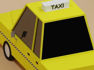 Taxi NY 3D model