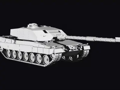 Vikers mbt 3D print model