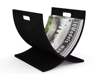 Magazine Rack 3D model