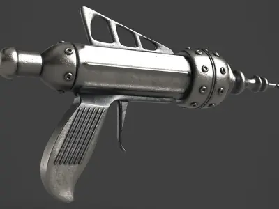 Fantasy Gun 16 3D model