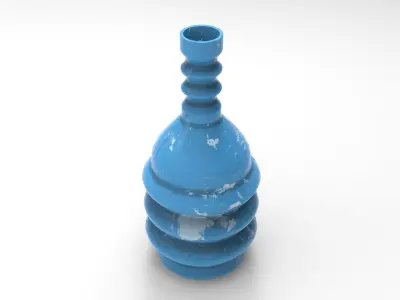 Stra Vase Low-poly 3D model