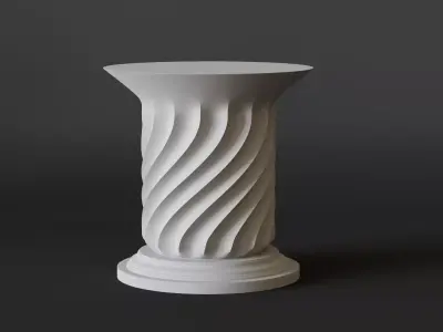 pedestal 04 3D print model