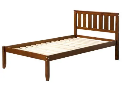 Rowen Twin Wood Platform Bed - 2 Colour Free 3D model