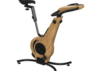 NOHrD Luxury Indoor Exercise Bike 3D model