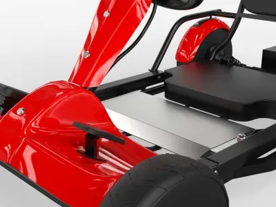 Electric Go Kart 3D model