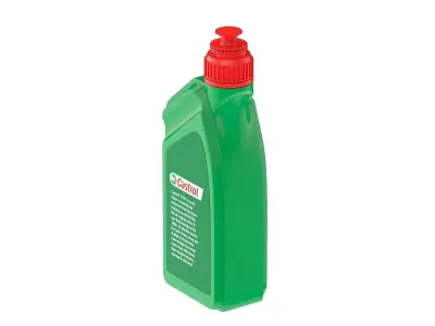 Castrol POWER 1 RACING 4T Four Stroke Motorcycle Engine Oil 1L 3D model