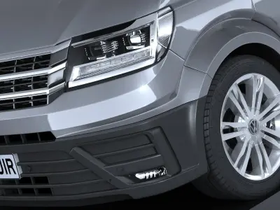 Volkswagen Crafter 2017 3D model