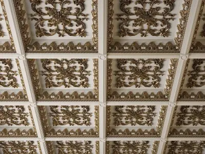 Decorative Ceiling Tile  3D model