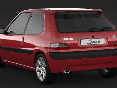 Citroen Saxo VTS 3D model