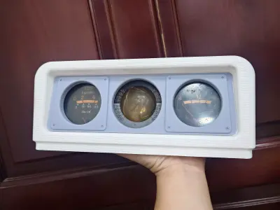 Mitsubishi Pajero Mk1 Triple Gauge Cover 3D print model