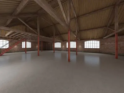 Loft Interior 3D model