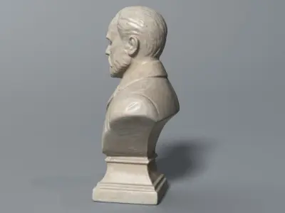 Zola Bust 3D model