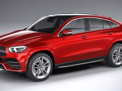 Mercedes-Benz GLE Coupe AMG 2020 3D model