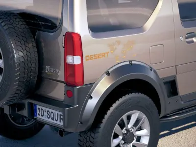Suzuki Jimny 4Sport Desert 2018 3D model