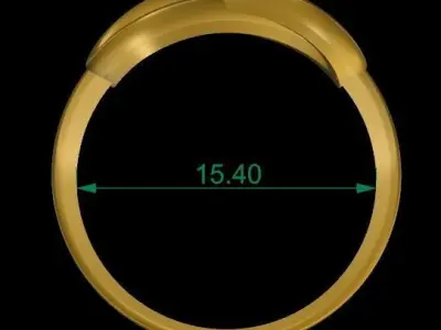 Infinity Ring 3D print model