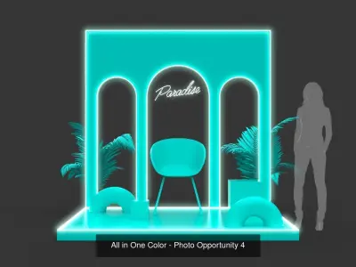 All in One Color - Photo Opportunities - 5 Pack 3D Model Collection