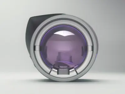 Uber Electric Taxy Concept Car Vray realistic 3d model 3D model