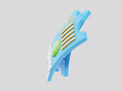 Tennis Gloves 3D model