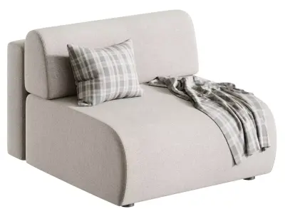 Mail armchair Free 3D model