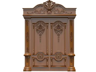 Classic Door Royal 2 3D model